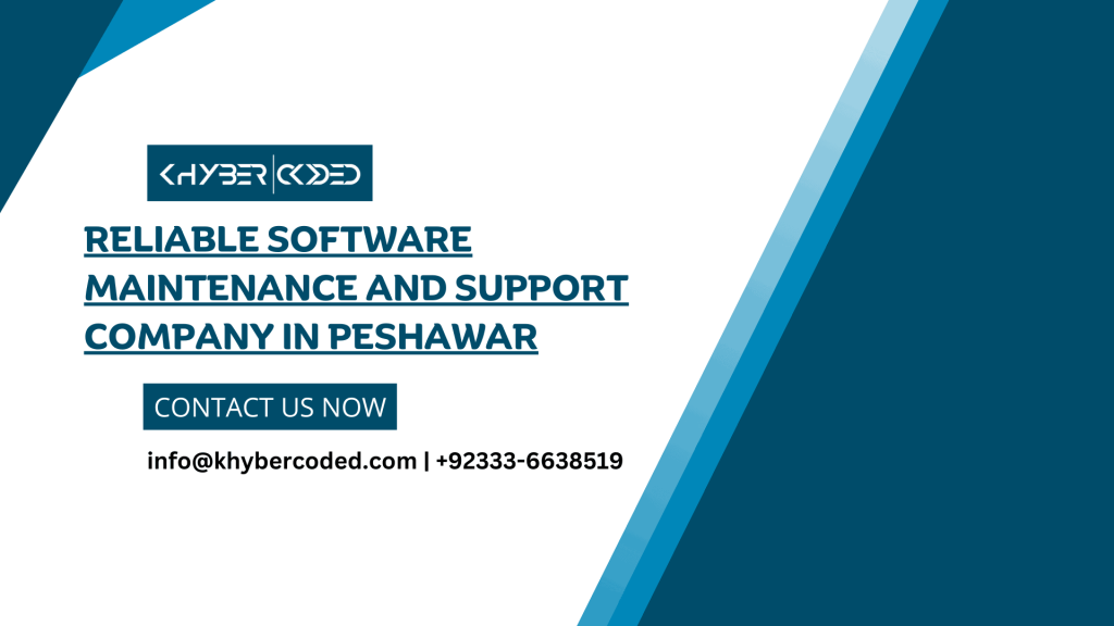 Reliable Software Maintenance and Support Company in Peshawar